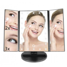 Зеркало с подсветкой MAGIC MAKEUP MIRROR тройное 22 LED