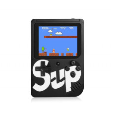 Портативная 8-ми битная Игровая консоль SUP game box PLUS, 400 ретро игр, Black edition игровая приставка