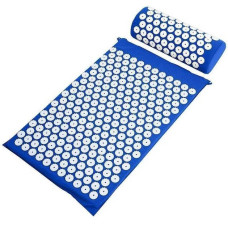 Коврик для массажа с валиком,Acupressure Mat эффективен при стрессе и боли