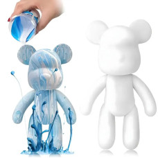 Флюидный творческий набор мишка DIY creative bear, 23 см, включает краски