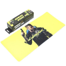Игровой коврик для мыши Cyberpunk 700-1, желтый, 30x70 см