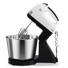 Ручной миксер Domotec R-6637W с металлической чашей, 7 режимов, 2 литра