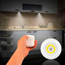 Набор LED светильников с пультом и таймером, LED light with Remote Control Set (3 шт.)