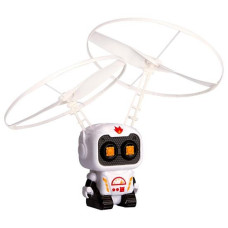 Интерактивная мини игрушка космонавт с огнями Induction aircraft AND JJ060 Белый