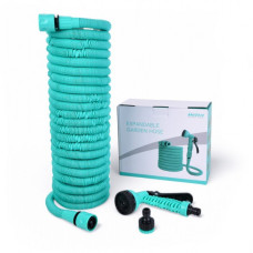 Шланг для полива 22.5 м EXPANDABLE GARDEN HOSE K-75FT с пульверизатором и переходником