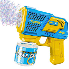 Игрушечный для мыльных пузырей Bubble Gun P162 с LED подсветкой и мелодией