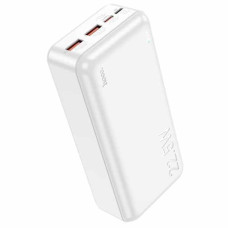 Повербанк Hoco J101B 30000mAh 22.5W с быстрой зарядкой 3 устройств, поддержка QC 3.0 и PD