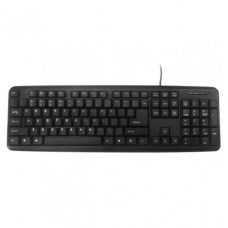 Клавиатура KEYBOARD K107 / X1 / TC-01 для ПК, бесшумная и проводная Black