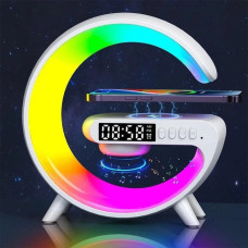 Многофункциональная лампа-ночник Smart Light Sound Machine 5в1 с Bluetooth колонкой,будильником, RGB-подсветка