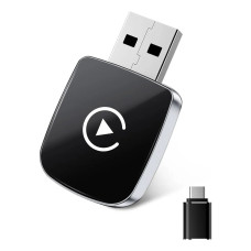 Адаптер CarPlay/Android Auto для авто, USB Type-C, Plug & Play, беспроводное подключение