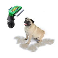Фурминатор c кнопкой для маленьких короткошерстных собак FURminator short Hair Small Dog 4.5 см