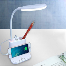 Настольная лампа USB с держателем для телефона multifunctional DESK LAMP - 1200Mah встроенный аккумулятор, в