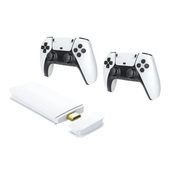 Детская игровая консоль M15 4K 64GB, содержит 20000 игр, с двумя контроллерами