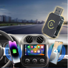 Беспроводной Адаптер для автомобиля для CarPlay Android Auto Usb Bluethooth Black