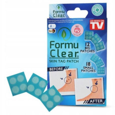 Пластырь от папиллом и бородавок Formula Clear с длительным действием и нанотехнологией