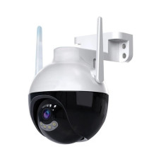 Уличная IP-камера CAD N6 iCSee 6 МП WiFi поворотная с микрофоном, ночным видением и блоком питания