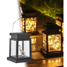 Солнечный подвесной фонарь UniSolar NF101 с тёплым LED-светом и влагозащитой для улицы