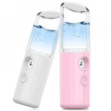 Ультразвуковой аккумуляторный увлажнитель воздуха для кожи лица Nano Mist Soraver с подсветкой