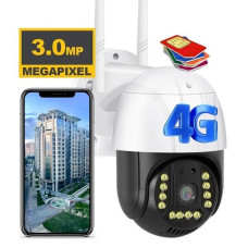 4G уличная видеокамера C15 ptz с разрешением 1080p, доступ к управлению через приложение